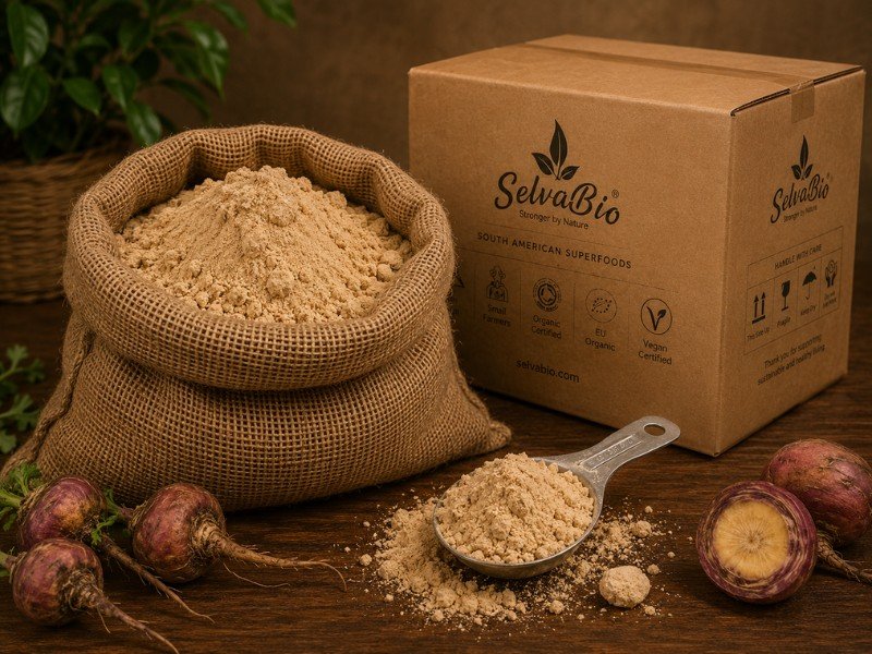 Organic Red Maca Root Powder Bulk